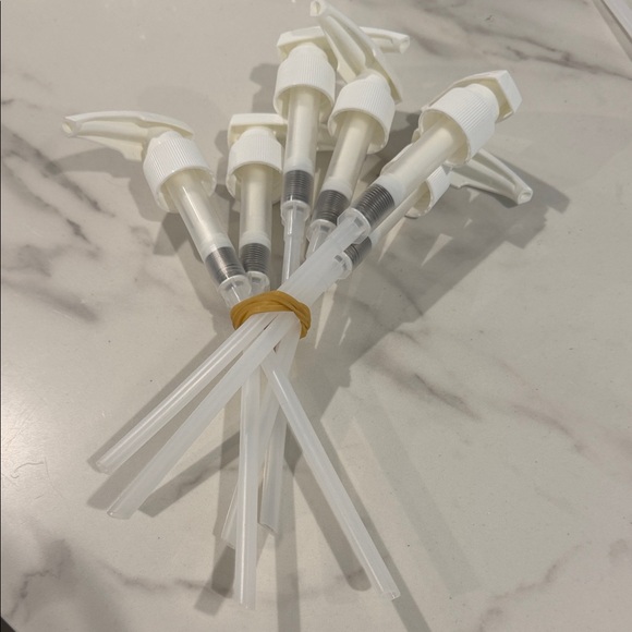 Other - 6 White Pump Dispensers Set